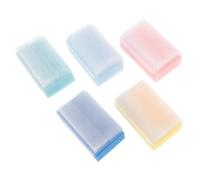LALADEFIEE 5pcs Bath Sponge Brushes Sensory Hair Scalp Scrubbers for Newborns Sensory Play and Massage Bathing Essentials