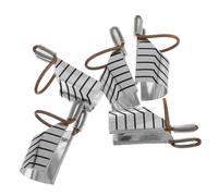 LALADEFIEE 5pcs Crystal Nail Extensions Kit Press Nails Tips Diy French Manicure Form Tools