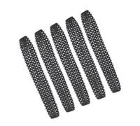 LALADEFIEE 5pcs DIY Rubber Tank Tracks for Remote Control Robot Tanks Lightweight Replacement Parts for Model Building and Creativity Development