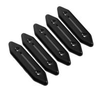LALADEFIEE 5pcs Electric Guitar Switches Plates Toggle Lever Cover Plastic Protector Plate for Guitarists Way Selector Switch Cover Guitar Modification Accessory