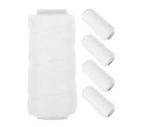 LALADEFIEE 5Pcs Facial Hair Removal Thread for Epilator Tool Thick Cotton Thread Rolls for Threading Machine Eyebrow Threading Hair Remover
