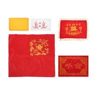 LALADEFIEE 5pcs Funerary Casket Covers Cloth Memorial Ashes Bag Cemetery Ashes Container Bag Temporary Urn for Human Funeral Accessories