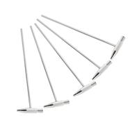 LALADEFIEE 5pcs Mini Iron Tuning Hammers for Jewelry Repair, Watchmaking, and Diy Crafts Small Handheld Hammer Set for Precision Tooling
