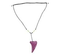 LALADEFIEE 6-hole Mini Traditional Ocarina Musical Instrument Purple Neck Strap Suitable for Beginners and Travel Random Color