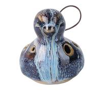 LALADEFIEE 6 Holes Bird Ocarina Instrument Ceramic Music Flute for Beginners Amateurs Professionals Random Color