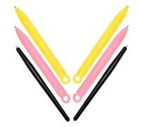 LALADEFIEE 6 Pcs Nail Art Magnet Pen with Assorted Colour, Easy to Use Magnetic Stick for Cat Eye Nail Design at Home, Made of Sturdy Pp and Magnet, Not Easy to Deform