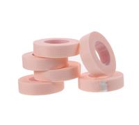 LALADEFIEE 6 Pcs Non-woven Fabric Lash Tape Breathable Eyelash Adhesive Strips for Extensions Safe Under Eye Pads for Sensitive Skin