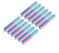 LALADEFIEE 6-Sided Nail File Block and Buffer Set 12Pcs Multi-Step Grit Nail Polisher for Women Professional Manicure Accessory for Home and Salon