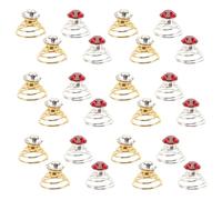 LALADEFIEE 60pcs Bridal Spiral Hair Clips Single Crystal, Spring-Loaded Hairpins for Wedding and Special Occasions, Assorted Colors, Women’s Decorative Hair Accessories Random Random Color