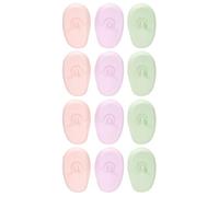 LALADEFIEE 6pairs Silicone Ear Covers for Hair Coloring Salon Use Soft Reusable Hairdressing Ear Protectors Hair Dye Application