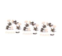 LALADEFIEE 6pairs Tuning Pegs for Ukulele String Classical Guitar Machine Tuner Engraved Design and Easy to Tune for Musicians