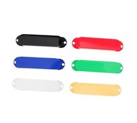 LALADEFIEE 6pcs Closed Single Coil Guitar Pickup Covers Shell Protectors for Electric Guitar DIY Repair Lightweight Design Ensuring Pure Sound Quality and Easy Installation