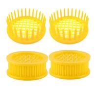 LALADEFIEE 6pcs Plastic Bee Cage for Beekeeping Tools, Safe to Use Queen Rearing Cage, Useful Beekeeper Supplies for Beekeeping Work and Bee Rearing