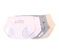 LALADEFIEE 6pcs Practical Period Briefs Cotton Menstrual Underpants for Female Lengthened and Thickened Design Reusable Washable Leakproof Women Period Pants