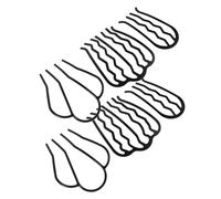 LALADEFIEE 6pcs Vintage Metal Hair Combs U-shaped Hair Pins for Women Durable Styling Tools for Updo and Bun Hairstyles for Elegant Looks and Retro Fashion