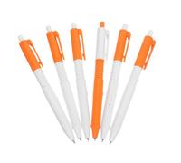 LALADEFIEE 6pcs Water Spray Pen Retractable Ballpoint Pens with Mini Water Gun Function for Pranks and Tricks Sturdy Plastic Creative for Adults Portable Back to School Supplies