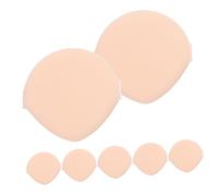 LALADEFIEE 7Pcs Dual-sided Makeup Sponges Soft Facial Applicators for Foundation and Powder Reusable with Flat and Corner Edges for Even Blending and Quick Makeup Application Gentle Washable