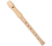 LALADEFIEE 8-hole Plastic Clarinet Flute for Children Beginners with Precise Sound and Pitch, Beige Soprano Recorder for Arts and Music and Playing in A Team