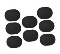 LALADEFIEE 8Pcs Bamboo Charcoal Facial Cleansing Sponges for Makeup Removal and Skin Washing Soft Compressed Face Puff Pads for Gentle Dirt and Oil Removal Travel-friendly Skincare Tool