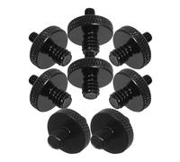 LALADEFIEE 8pcs Camera Tripod Screw Adapter 1/4 Inch to M4 Male Thread Expansion Screws Microphone Stand Adapter Nuts for Studio Recording and Photography Accessories