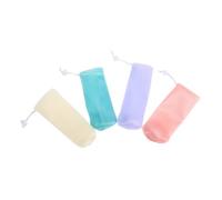 LALADEFIEE 8pcs Exfoliating for Soap Bars Travel Soap Net Hanging Pouch Handmade Foaming Net