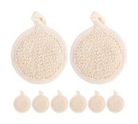 LALADEFIEE 8pcs Facial Scrub Pads Exfoliating Cleaner Pads for Skin Smoothing Gentle Face Exfoliator for Women Men Spa Massage Use