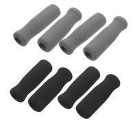 LALADEFIEE 8pcs Non-Slip Cane Sponge Handle Grips for Walking Sticks and Crutches Soft Comfortable Grip Covers with Central Hole Easy Install Walker Hand for Elderly Stability and Safety