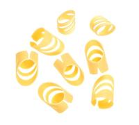 LALADEFIEE 8pcs Practical Guitar Accessories Finger Picks Set Thumb Pick for String Instruments