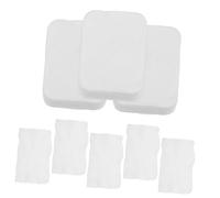 LALADEFIEE 8pcs Tattoo Artists Favorite Pearl Pattern Thick Cotton Pads Makeup Remover Exfoliating Face Cleansing Rounds Beauty Salon Quality