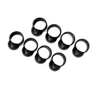 LALADEFIEE 8pcs Tongue Drum Finger Sleeves Non-slip Silicone Covers for Handpan Percussion Instruments Ethereal Sound Enhancer for Steel Tongue Drums Suitable for Index Ring and Little