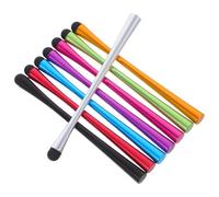 LALADEFIEE 8pcs Unique Capacitive Stylus Pens with Silicone Body for Smartphones Tablets Touch Screens Smooth Writing Compatible with All Capacitive Devices Random Color