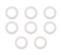 LALADEFIEE 8pcs White Non-woven Fabric Eyelash Tape for Extensions with No Pain When Torn, Supple and Elastic Adhesive Tapes, for Beauty Shops Eyelash Grafting and Makeup Tools