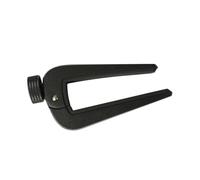 LALADEFIEE Acoustic Guitar Capo Clip Tuner Style for Ukulele Electric Classical Guitar Silicone Pad