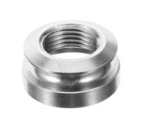 LALADEFIEE Acoustic Guitar Strap Button End Pin Button in Silver Copper 3/8-32 Thread Size, Easy Installation and Removal, Handy Place to Attach A Guitar Strap for Repair and Replacement