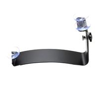 LALADEFIEE Adjustable Playing Foot Guitar Attachment Rest with Cup for and Black Alloy and Eva Classical Guitar Support Stand for Comfortable Pipa Mandolin