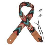 LALADEFIEE Adjustable Ukulele Strap Bohemian Style Guitar Instrument Strap for Boys and Girls Material for Classical Acoustic Bass Guitar Shoulder Use