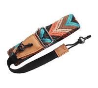 LALADEFIEE Adjustable Ukulele Strap No Drill Double j Hook Shoulder Strap for 21-26 Inch Ukuleles Universal Leather Instrument Accessory for Travel and Performance