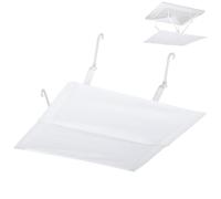 LALADEFIEE Air Conditioner Vent Deflector Redirecting Airflow with Square and Iron Construction, Easy Installation for Ceiling Central Air Conditioning for Offices and Homes