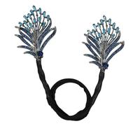 LALADEFIEE Alloy Hair Bun Maker Lazy Curler for Women Easy Hair Styling Tool for Messy Buns and Updos for Travel Parties and Festivals