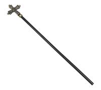 LALADEFIEE Ancient Roman Pope Prop for Wizard Cosplay Elegant Priest Costume Accessory for Halloween and Role Play and Adult Friendly Intricate Design for Masquerade and Festivals