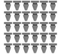 LALADEFIEE Anti-Collision Silicone Door Crash Pads 50 Pieces with Threading Hole Shock Absorbing Door Silencers for School and Hospital Window Spacers