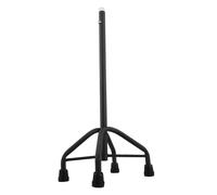 LALADEFIEE Anti-Skid Quad Cane Replacement Tips with Wide 4-Point Base, Non-Slip Walking Stick Foot Pads for Seniors, Universal Large Cane Standing Base 15X20Cm Black