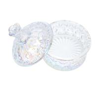 LALADEFIEE Armor Remover Cup for Nail Art Pen Cleaning Manicure Glass Cup Tool Convenient Use during Pedicure and Nail Polish Gel Remover Process