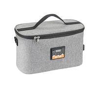LALADEFIEE Baby Bottle Warming Bag Real-time Temperature Display for and Oxford Cloth Material, Portable with 8l Capacity Heater Bag Stroller Handle Hanging, Includes Dc 12v Car Outdoors