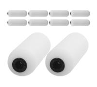 LALADEFIEE Back Lotion Applicator Replacement Roller Head with Sponge Material 10pcs for Smooth Lotion Spreading and Reducing Repetitive Strain, Suitable for Bedroom and Bathroom Use on Back