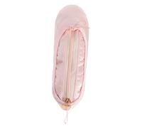 LALADEFIEE Ballet Shoe Pen Pouch Multifunctional Dance Accessory for Women Portable Makeup Organizer Pouch