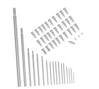 LALADEFIEE Bass Saxophone Repair Kit with Metal Screws Threaded Rods and Tapered Nail for Easy Instrument Maintenance Compact and Portable Musical Instrument Repair Parts