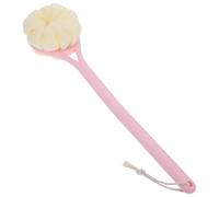 LALADEFIEE Bath Massaging Bristles Soft with and -Handled Brush Net-Shaped Bath for Exfoliating with Hanging Hole, for Shower and Bathing