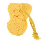 LALADEFIEE Bath Sponge Soft Wood Pulp Fiber Cartoon Shape Shower Brush for Newborns and Gentle for Sensitive Skin Quick-Soften Bathing Sponge for Boys