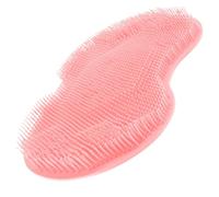 LALADEFIEE Bathroom Suction Cup Brush Back Rubbing Suction Cup Brush with Non-Skid Foot Mat Function for Body Care and Hanging Made of TPE Suitable for Bath and Bathroom Foot and Back Massage